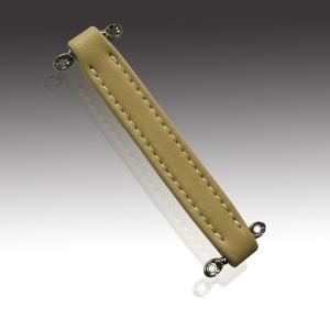 China Leather handles for guitar speaker, APRICOT COLOR wholesale
