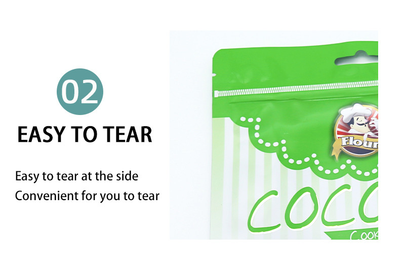 Personalized Biscuit Packaging Custom Ziplock Bags With Airtight Seal