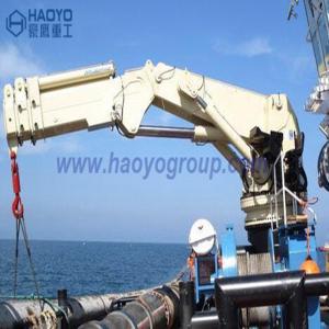 China Knuckle Marine Deck Engine Lifting Crane for sale Price Marine Ship Deck Crane wholesale