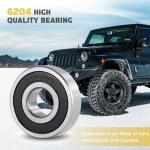 Stainless Steel P5 Bearing C3 Low Noise Bearing 6205 6205ZZ 6205-2RS For Pumps