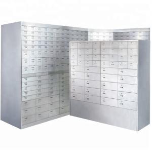 China Stainless Steel Height 350mm Depth 500mm Vault Safe Box For Central Bank wholesale
