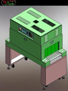 China PE Film Heat Tunnel Shrink Wrap Machine Thermal Automatic Horizontal Sealing wholesale