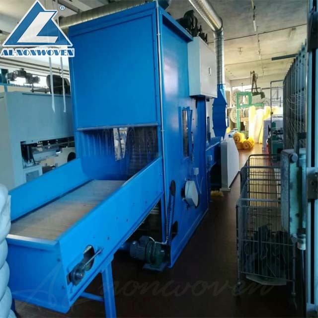 Non - Woven Polyster Fiber Bale Opener Machine CE / ISO 9001 Certification