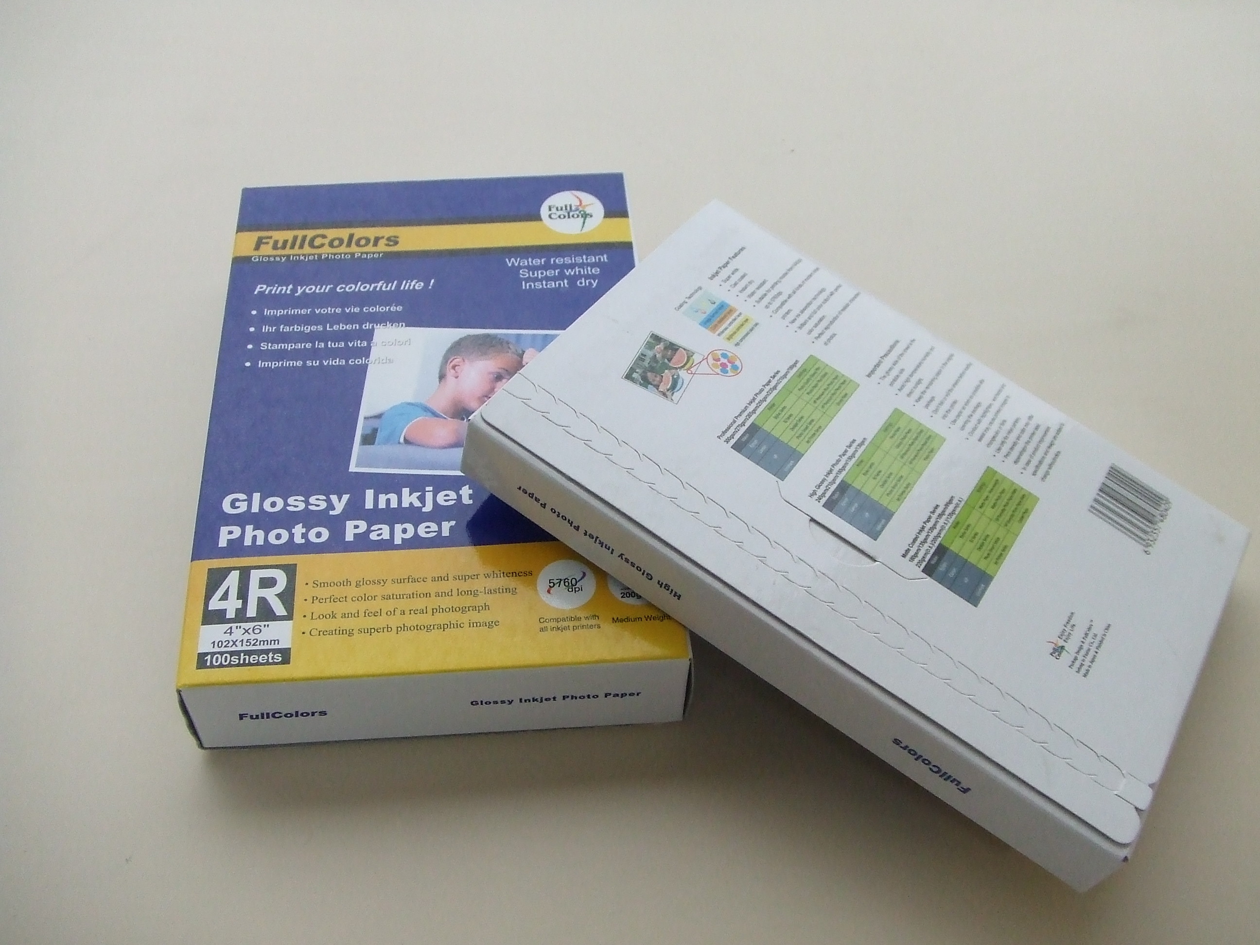 Premium Matte Inkjet Photo Paper A3 A4 A6 3R 4R 5R Sheets 229 Gsm Anti - Fading