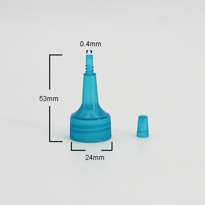 Squeeze Bottle 24mm Plastic Screw Twist Flip Top Cap