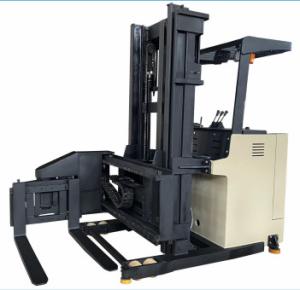 China 1.0T 3 Way Pallet Stacker Wide Angle View High Strength Shock Absorption Gantry wholesale
