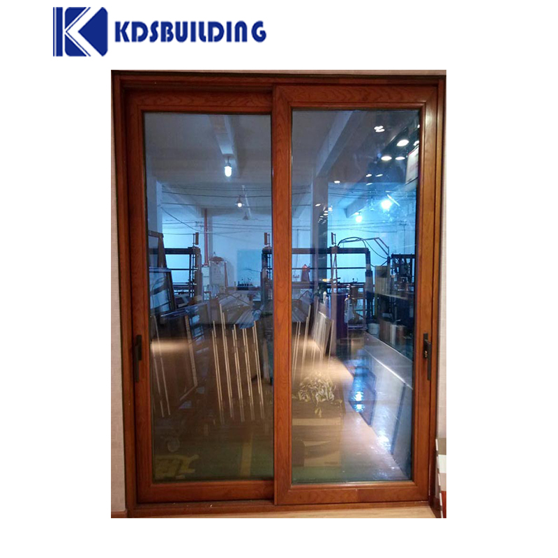 KDSBuilding Manufacturer Timber Solid Wood Frame Lift And Sliding Door With Glass