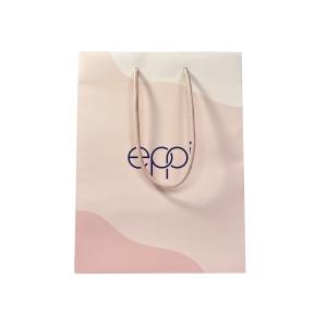 China Custom Size Cotton Handle Printed Small Paper Gift Bags For Jewelry Box wholesale