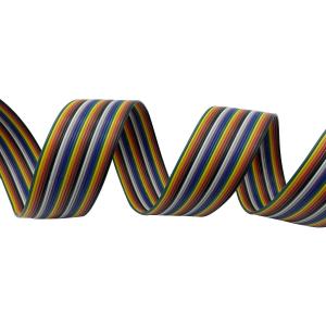 China 50m Length FEP Flat Ribbon Cables 0.6mm Insulation Thickness wholesale