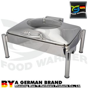 China Stackable Commercial Electric Chafing Dish Dual Heating System Mechanical Hinge wholesale