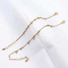 China Ethiopian Wedding Beaded Bracelets Jewelry Alloy Gold Clear Acrylic 21.5mm Screw Bracelet wholesale