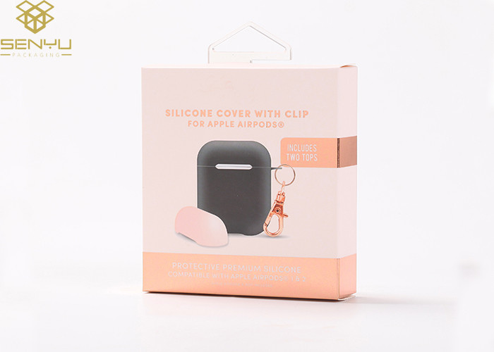 Blister Ttray Cover Custom Retail Packaging Boxes For Airpods Case Package