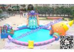 20m Diameter Summer Fun Outdoor Inflatable Water Sport Game by 0.55mm PVC