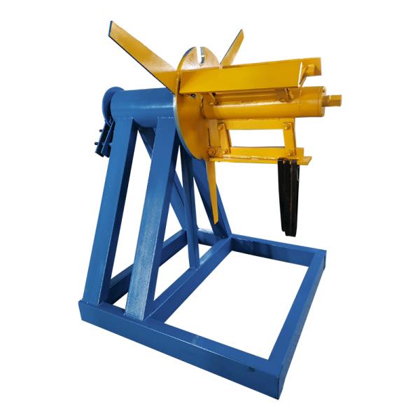 Hydraulic Cutter Equipped Roll Former For Custom Curved Edge Garden Fence Post Production Line