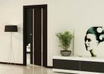 Contemporary Furniture Wood Composite Door Single Swing French Doors 2200mm