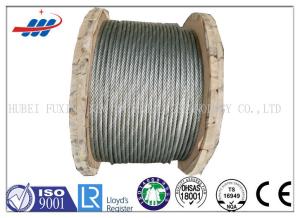 China High Carbon Hot Dipped Galvanized Steel Wire Rope With Tensile Strength 1770MPA wholesale