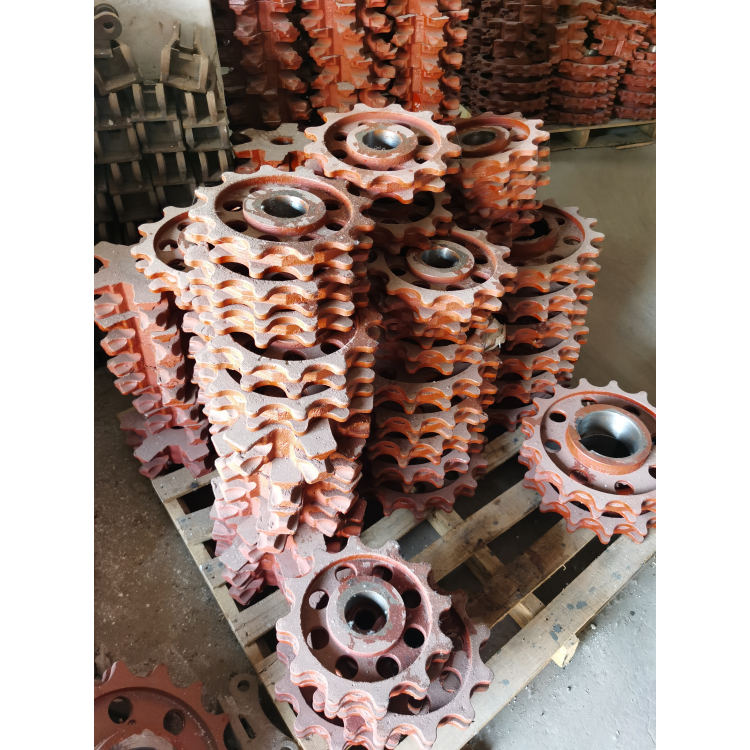 Rustproof Custom Roller Chain Sprocket Wheel Anti Erosion