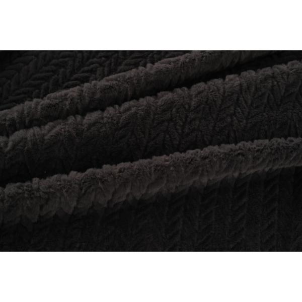 Recycled 100% Polyester Plush Fabric Soft Faux Rabbit Fur Fabrics for Clothing Toy Soft Fabric Home Blanket Textile Shoes