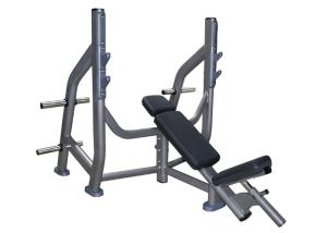 China Commercial Adjustable Incline Bench Press Machine Three Layers Powder Coating wholesale
