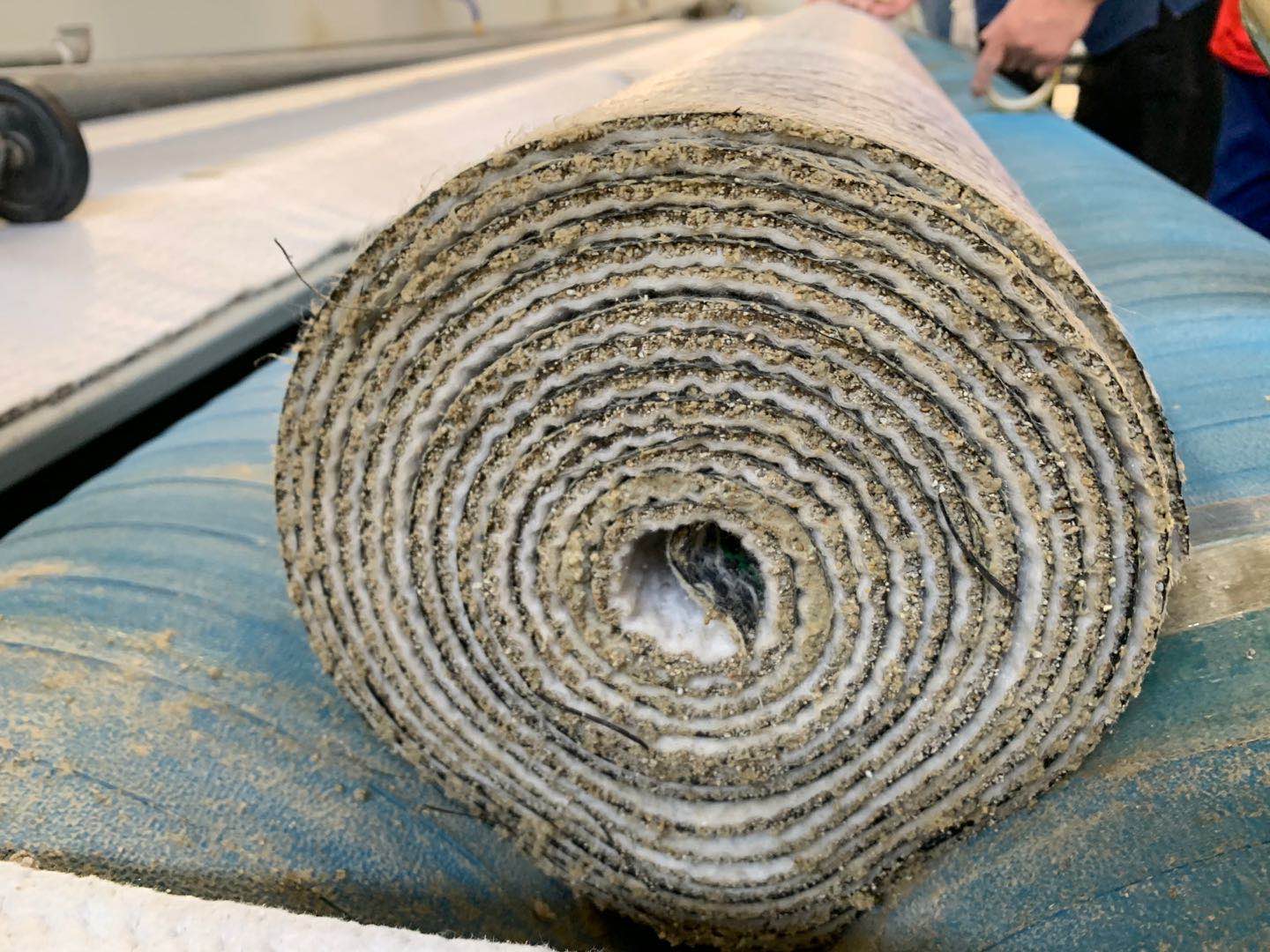 9000g/m2 Geocomposites Drain Eco-Friendly Bentonite Composite Sheet for Waterproofing
