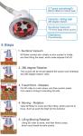 Physiotherapy Roller RF Machine Eliminates Pain Anti Cellulite Skin Rejuvenation