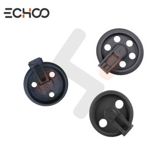 China Idler Pully For Komatsu PC35MR Mini Excavator Undercarriage Parts wholesale
