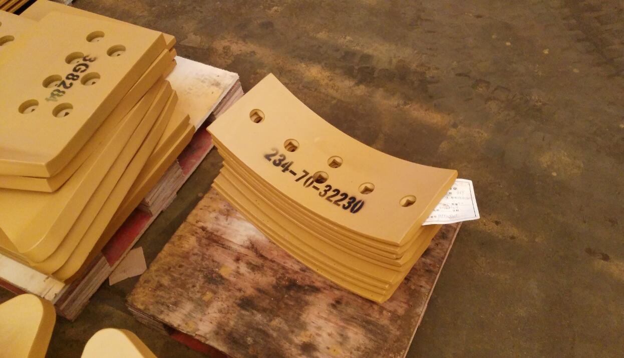 TIG Brand Grader Cutting Edges 140-70-11131 High Mn Material For Wheel Loader
