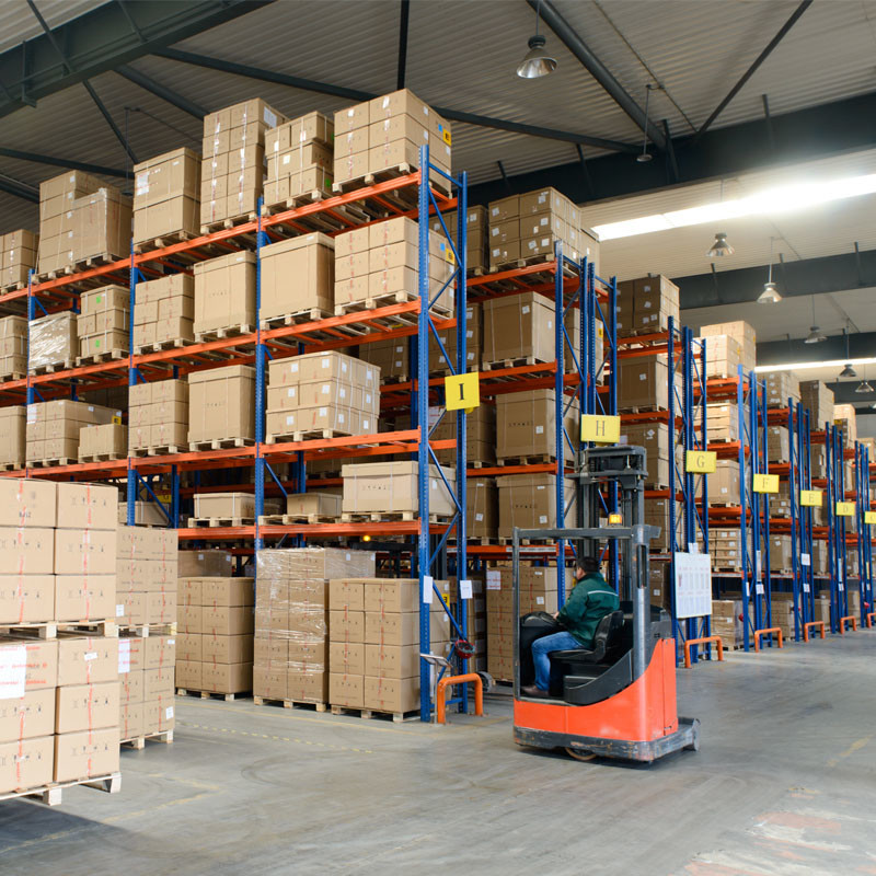 Warehouse Storage Heavy Duty Pallet Rack Shelving Strength And Rigidity