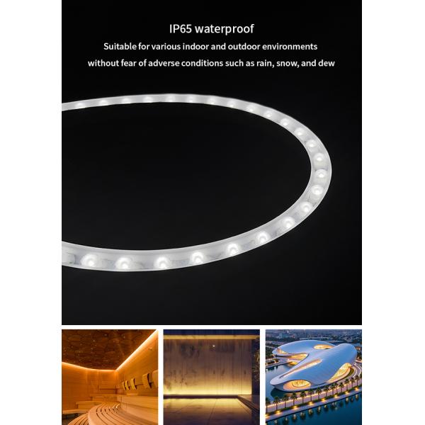 Side Curved Flexible Led Neon Strip Light 24v Silicone Flexible Led Wall Washer Light Ip65