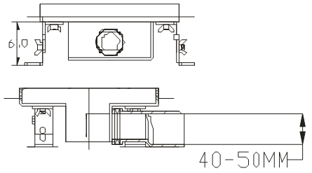 Removable Bathroom Floor Drain Millor Polished Surface Plastic Seal