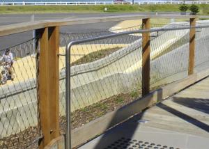 China Boundary Wall Architectural Wire Mesh 4.0mm Dia wholesale