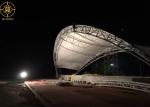 1100g PVDF Membrane Tensile Shades For Stadium Bleachers