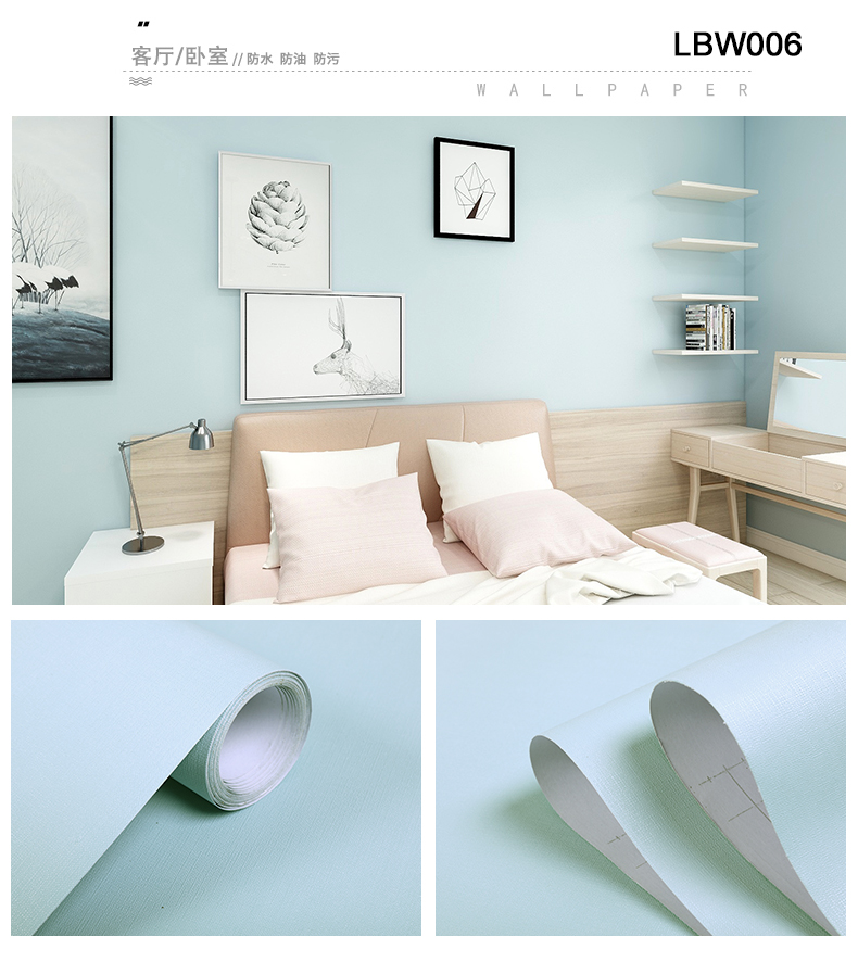 60cm/120cm Width Peel and Stick Wallpaper Home Decoration Wall Paper Sticker 2m/3m/5m/10m/50m Length Create a Focal Point