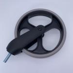 8 Inch TPR Pneumatic Wheelchair Castor Wheels M12 Thread