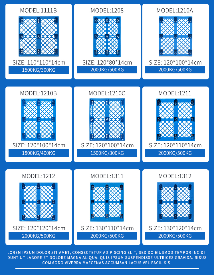 Breathable Grid Floor Ventilation Pallet Lightweight Waterproof Wear Resistant Storage Pad For Supermarket Warehouse Garage Basement