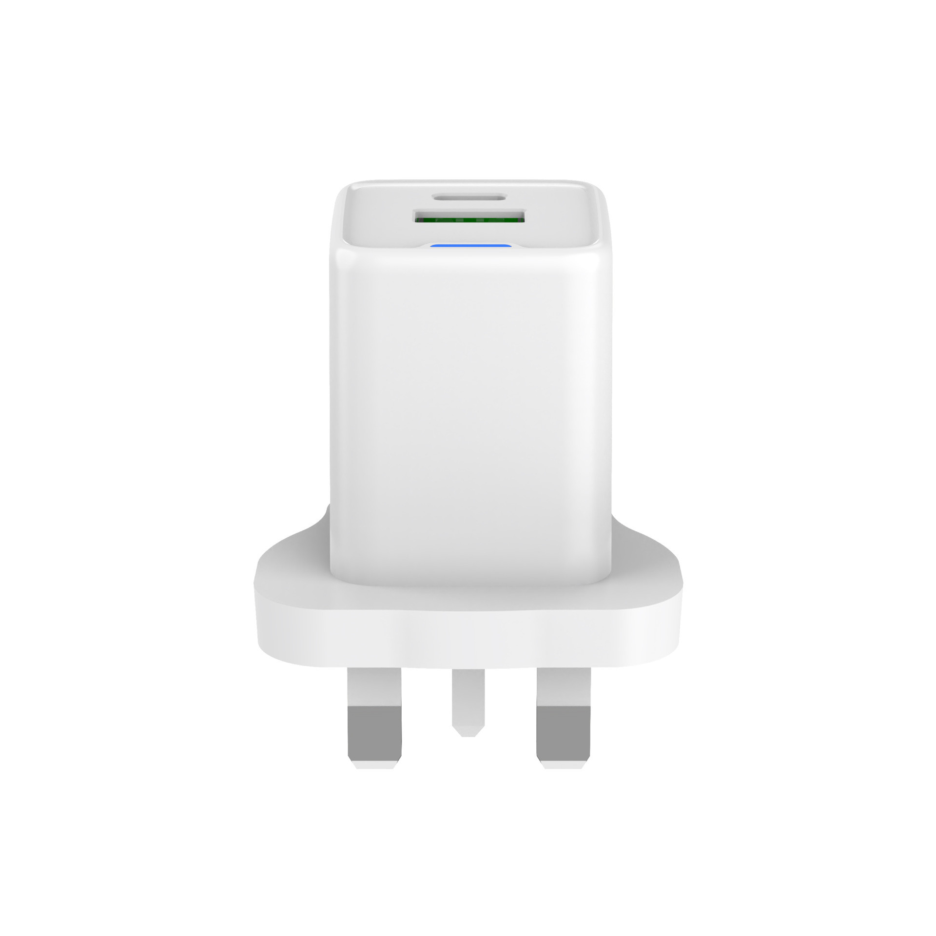 45W Gallium Nitride GaN USB Charger With Light Type C Fast Charging Power Block Plug