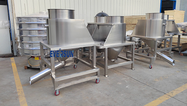 Multi-Functional Bag Discharge System Bag Emptying Station For Paint Powder Grain