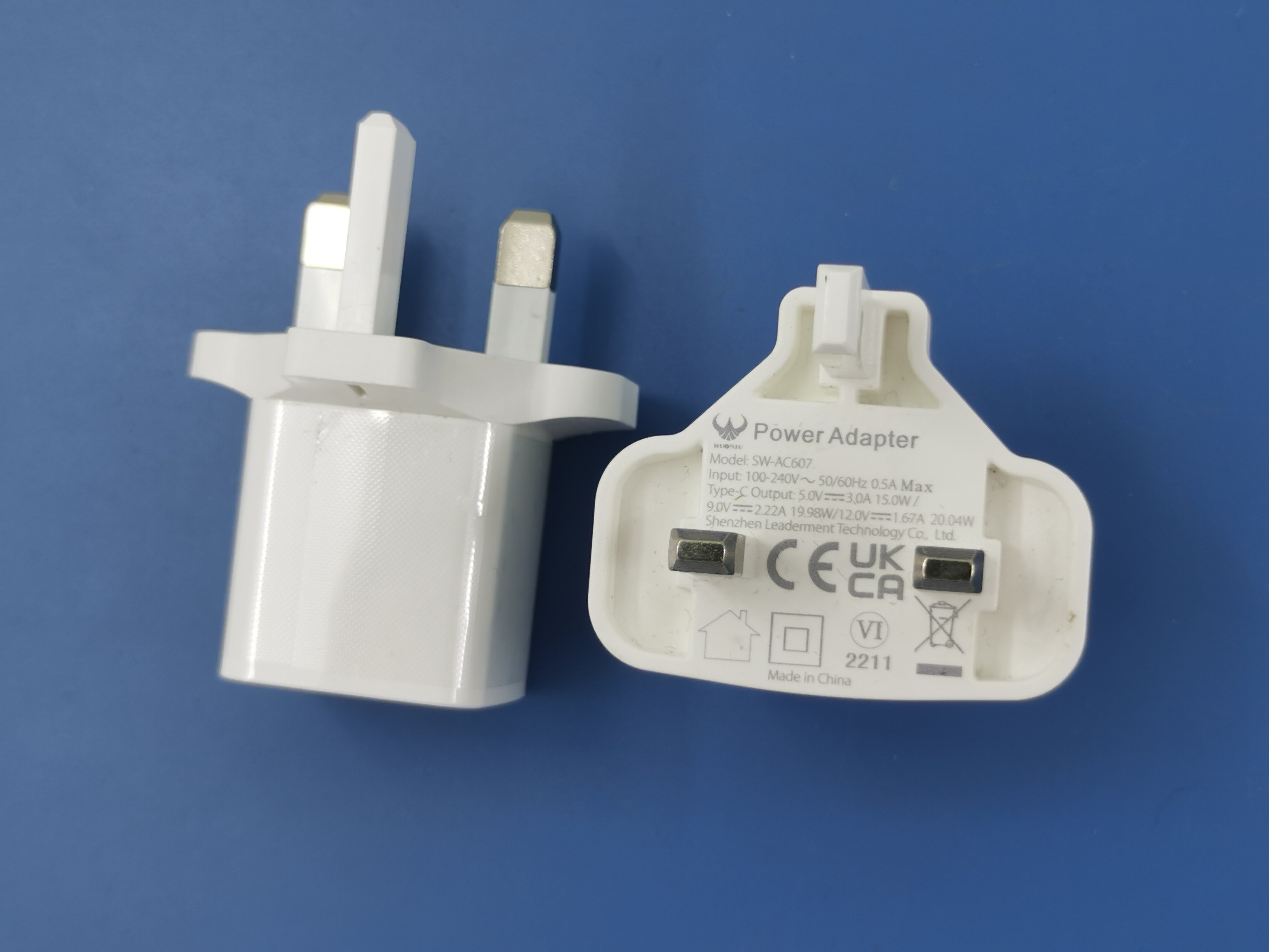 1.67A 12 Volt Usb Wall Charger Lightweight Portable With Triple Protection Features