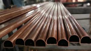 China C1100 C1010 Red Copper Pipe Tube For Air Condition wholesale