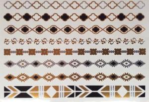 China Metallic foil tattoo wholesale