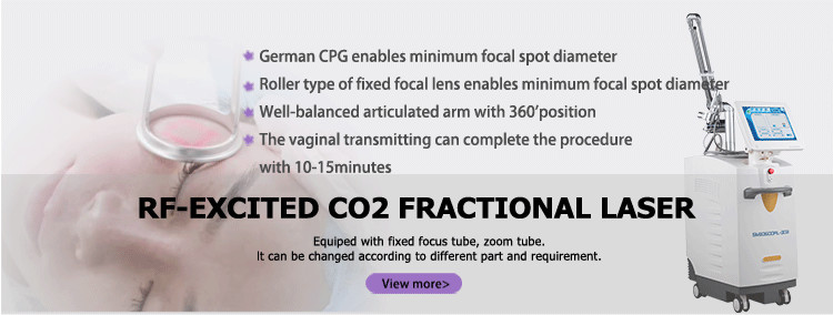 Medical Aesthetic Use Best Resurfacing Fractional Co2 Laser Skin Tightening Machine