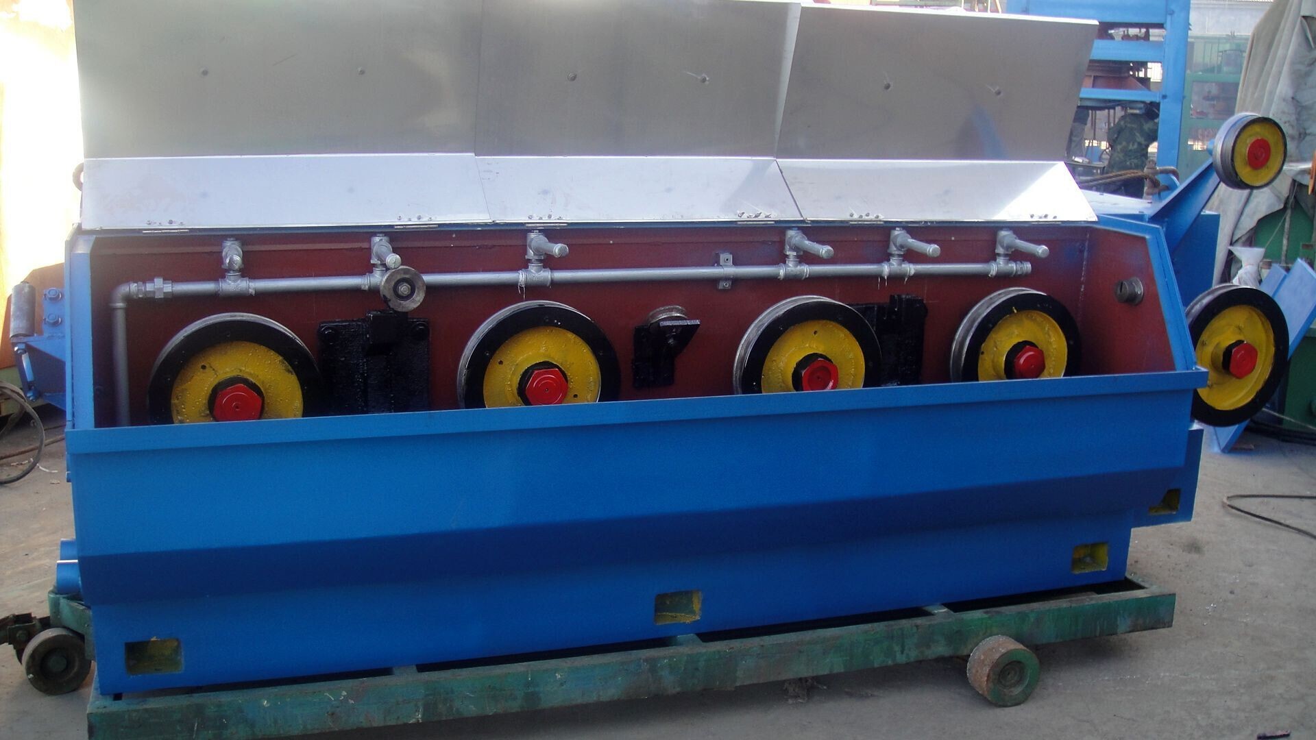 JDT-13D Medium Copper Wire Drawing Machine With Continuous Annealing