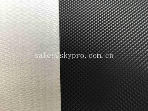 China 1.6mm Black Diamond Textured Light PVC Conveyor Belting Strong Load Capacity wholesale