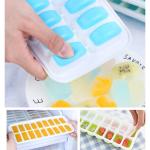 FDA Dishwasher Safe Reusable Silicone Ice Cube Molds