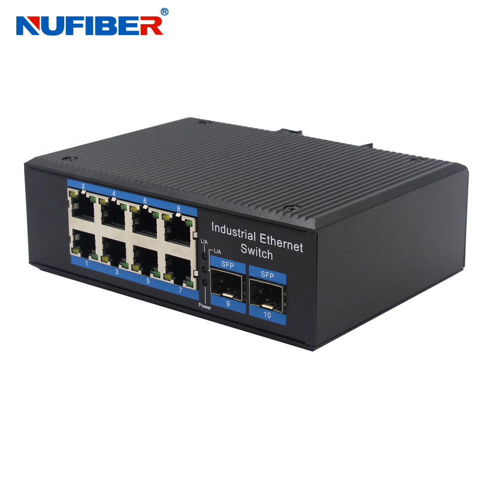 8port Unmanaged Industrial Switch Industrial Ethernet Switch Din Rail Mount
