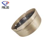 Large size one-piece sintered diamond drill bit for glass hole