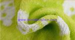 Hot selling 25x25cm cheap cotton guest green hand towels