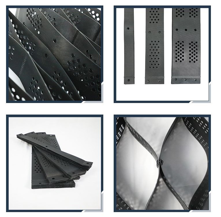Textured Perforated HDPE Geocell Plastic Geo Cell Geoweb Erosion Control System