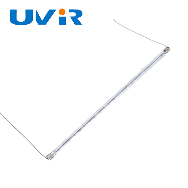 Semi Plated White Coating Quartz Infrared Lamp 235V 1000W SK17