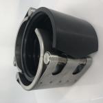1 1/4" 1/2 Inch Pipe Repair Clamp Bolted Connect Stainless Steel Plumbing